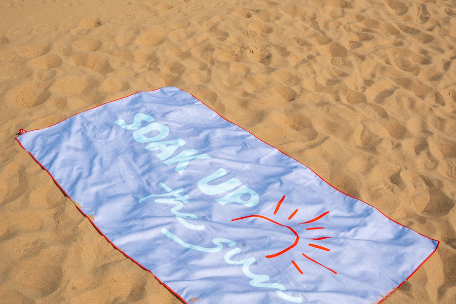 Strandlaken: Soak up the sun - afbeelding 1