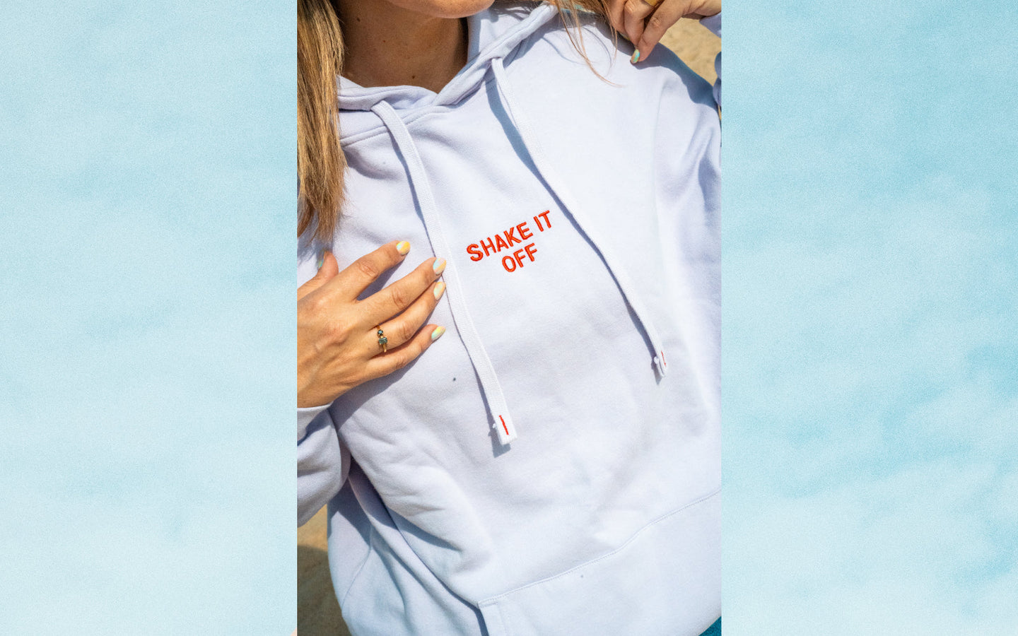 Hoodie: shake it off - L - afbeelding 11