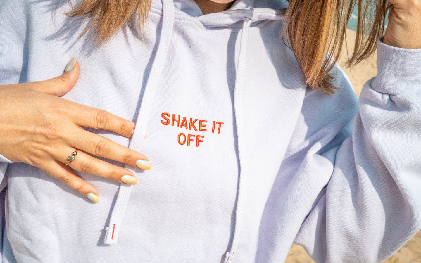 Hoodie: shake it off - XS - afbeelding 5