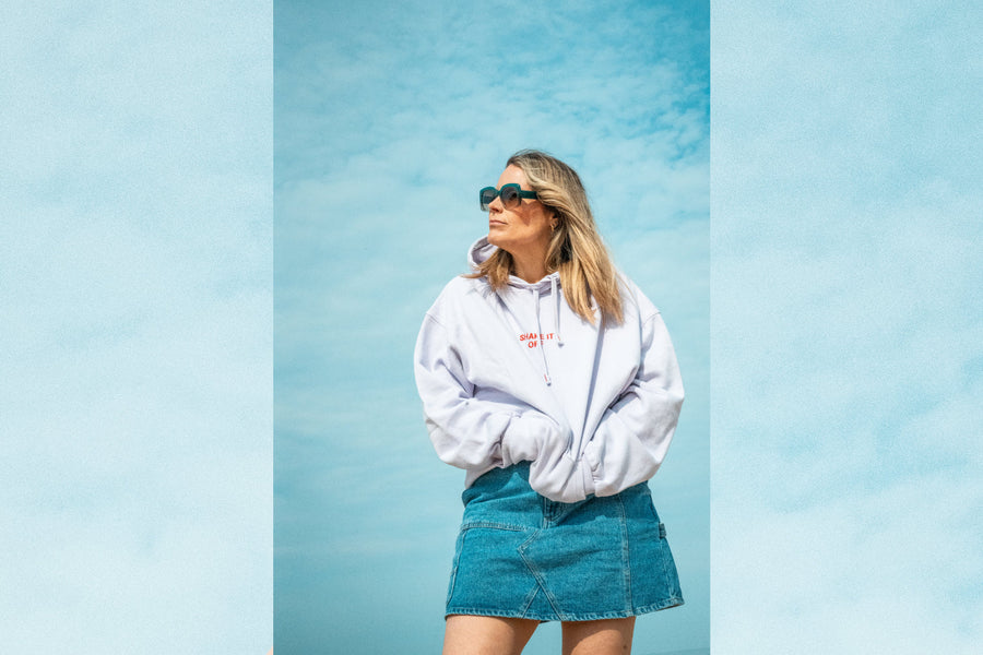 Hoodie: shake it off - XS - afbeelding 1