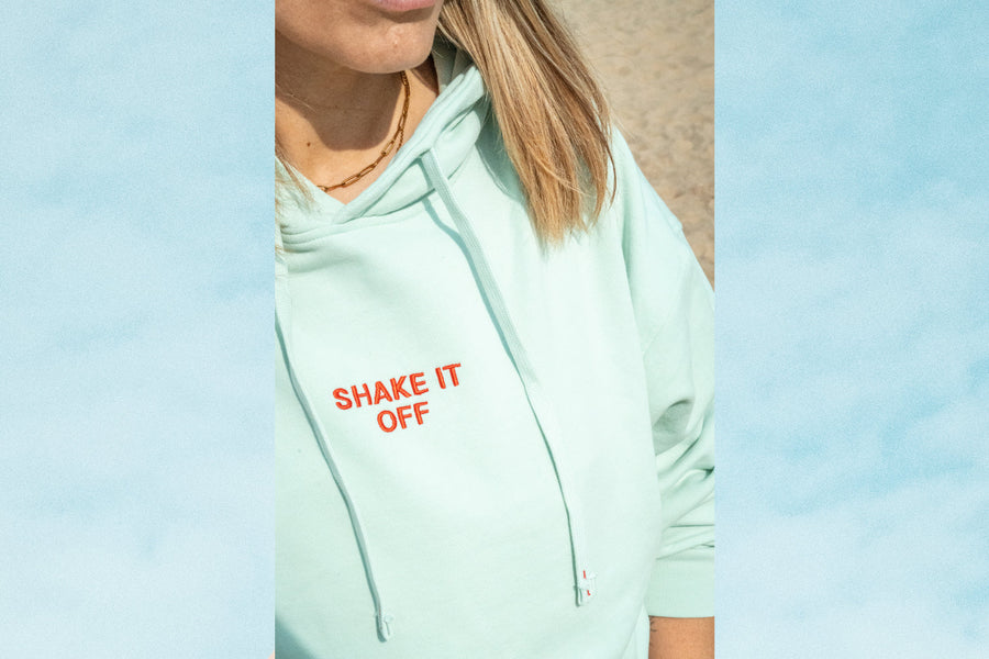 Hoodie: shake it off - M - afbeelding 1
