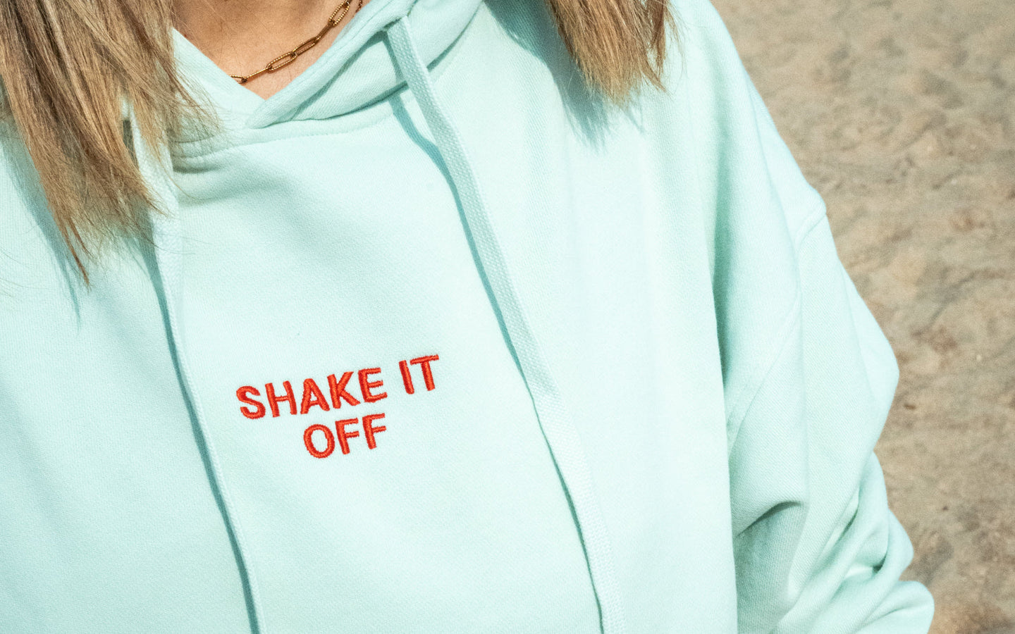 Hoodie: shake it off - L - afbeelding 8